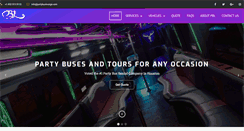 Desktop Screenshot of partybuslounge.com